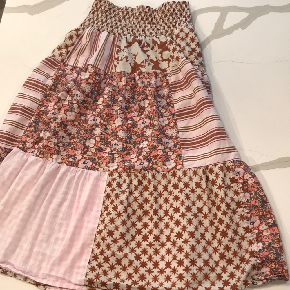 Universal Thread Quilted Maxi Skirt, Size Small